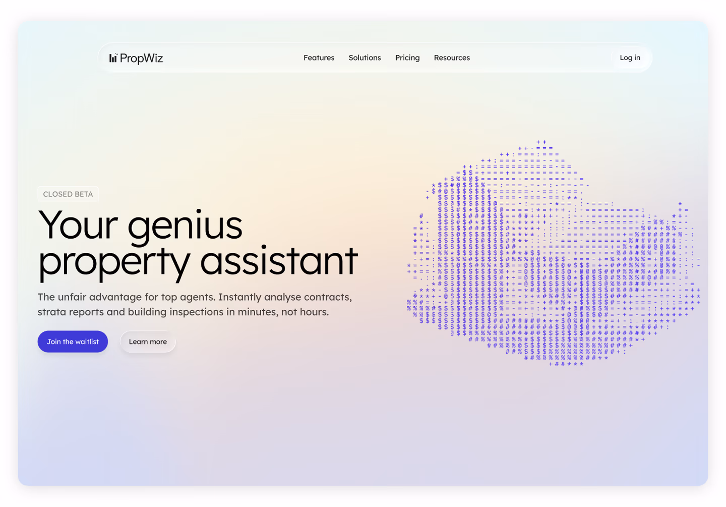 PropWiz — PropTech · SaaS, built in Webflow