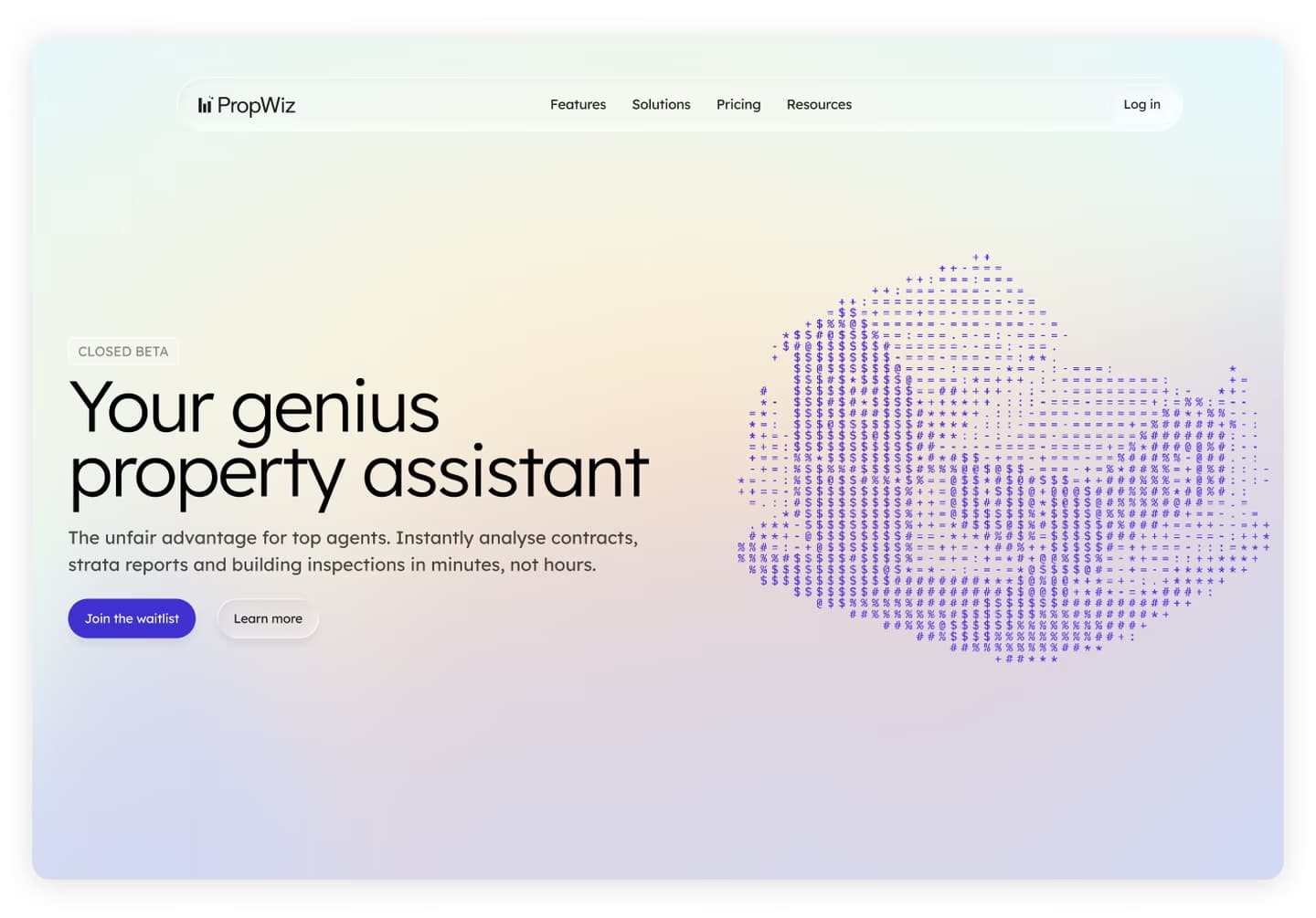 PropWiz website — PropTech · SaaS, built in Webflow